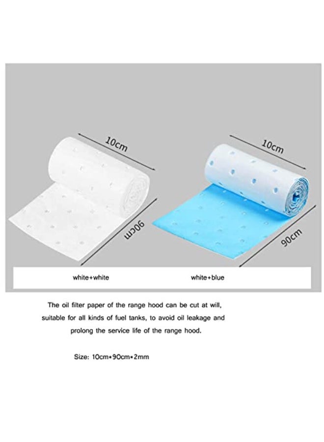 Monda 30-piece pack of oil-absorbing cotton filters for range hoods, disposable grease filter paper, thickened non-woven fabric, with an oil-proof film, customizable to a universal size (90×10cm). - Image 4